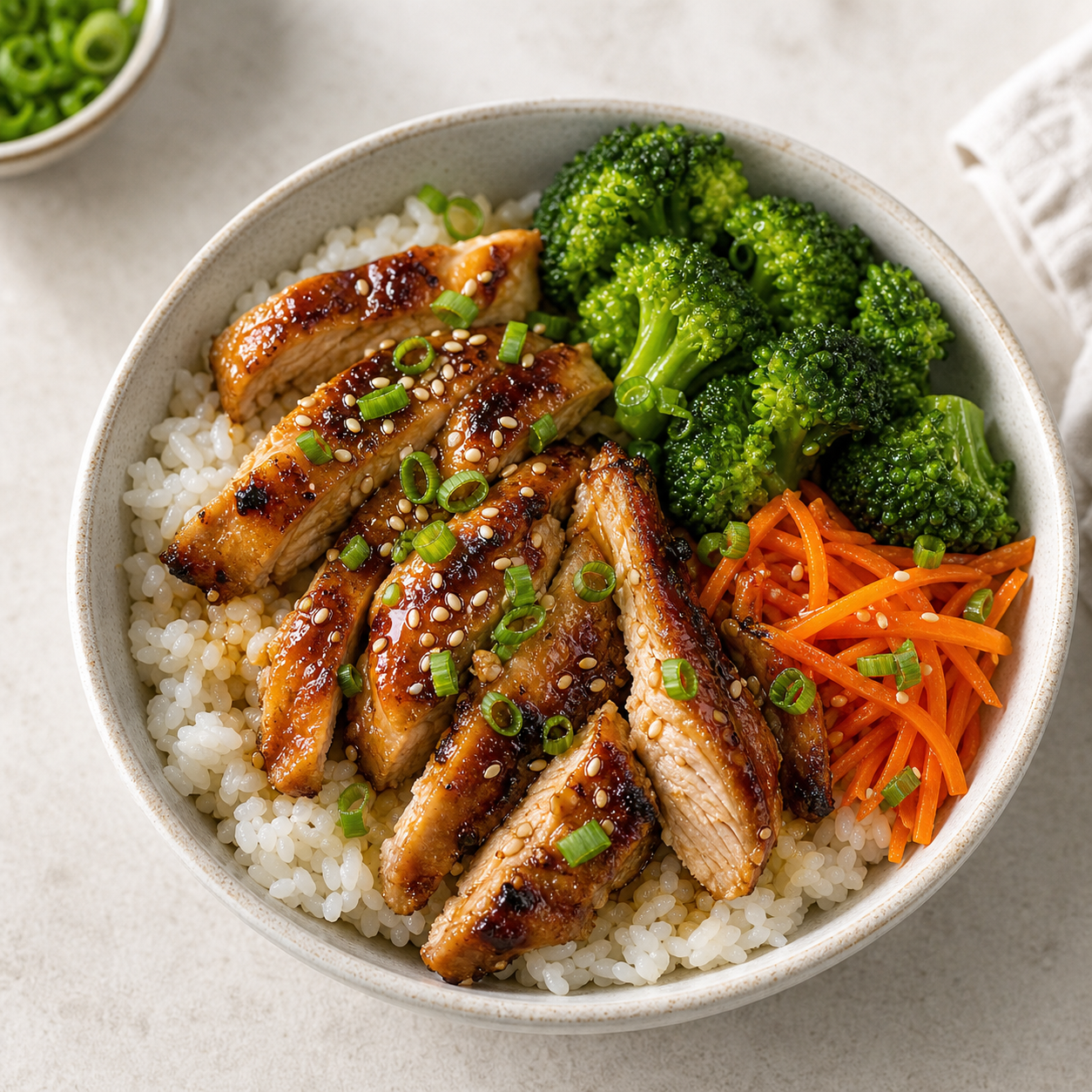 Chicken Teriyaki Rice Bowl