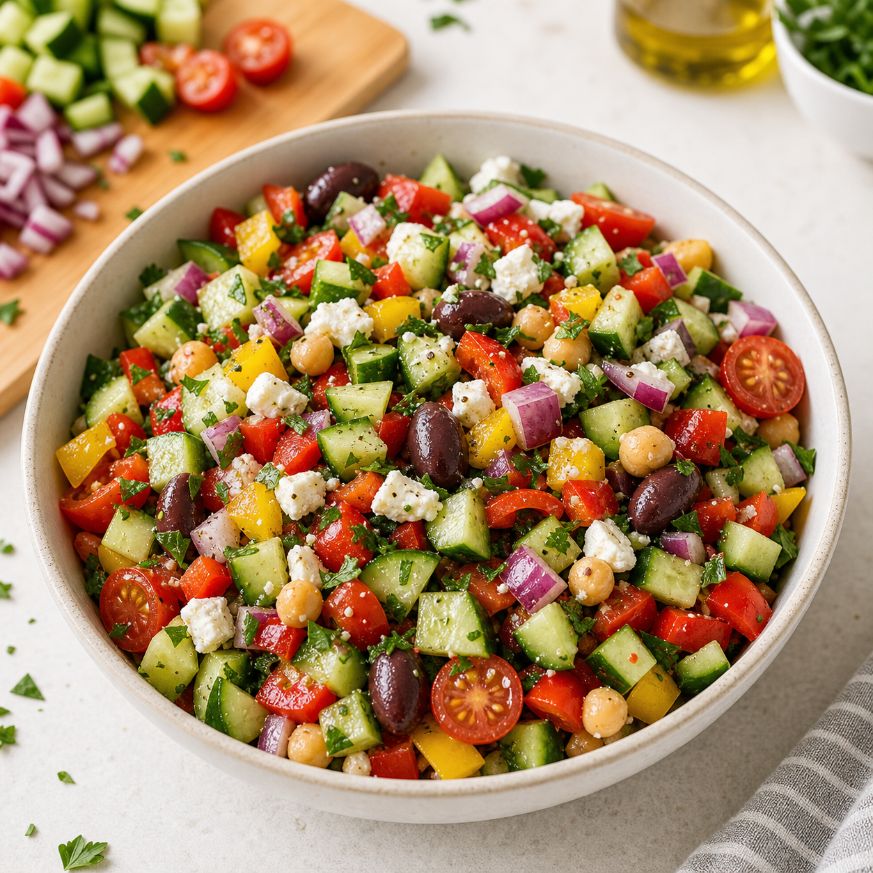 Mediterranean Chopped Salad