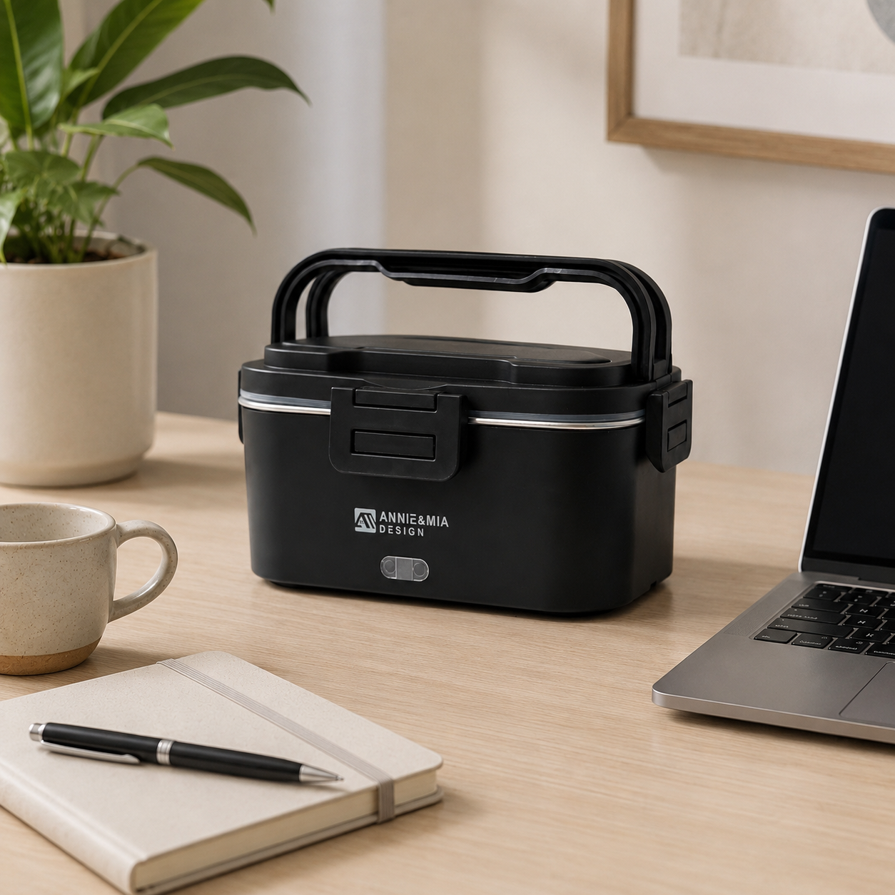 Annie & Mia Design 1.8L Electric Lunch Box