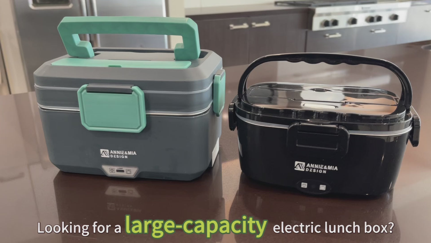 Annie & Mia Design 3.5L Electric Lunch Box